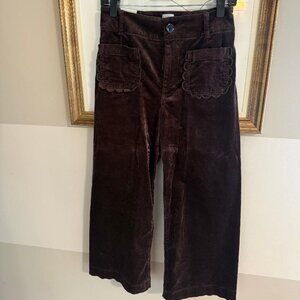 NWT Anthropologie Maeve "Colette" Brown cords size 27